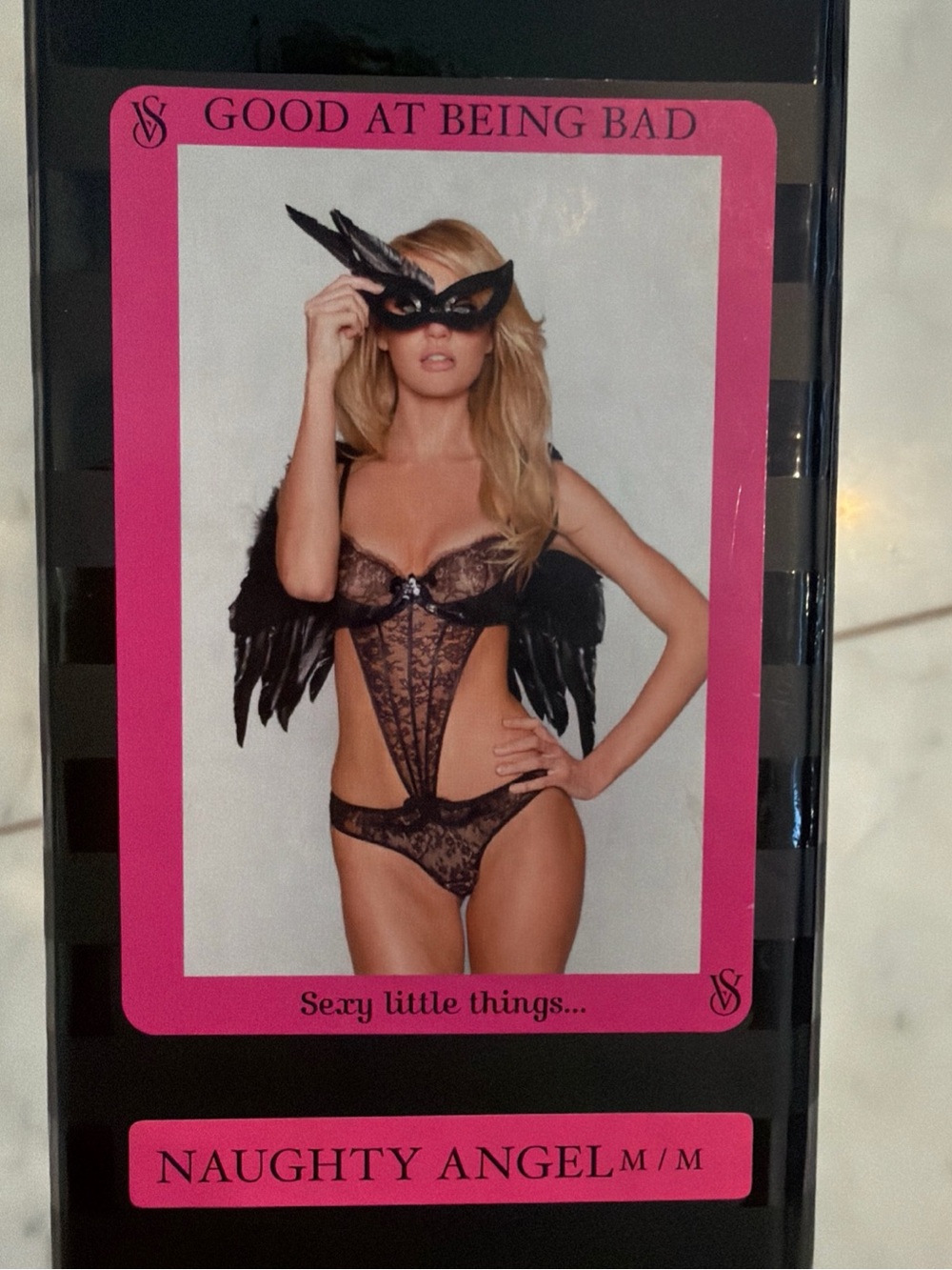 Victoria's Secret Sexy Little Things Naughty Angel Lace Teddy Set New Medium